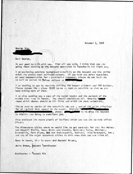 typed letter